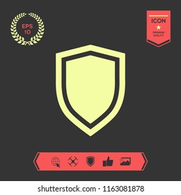 Shield, protection icon
