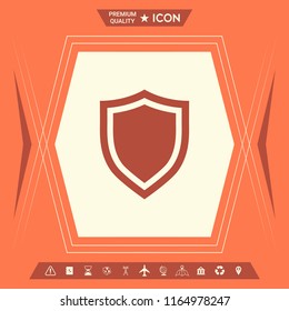 Shield. Protection icon