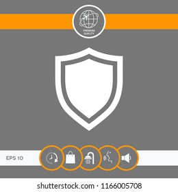 Shield. Protection icon