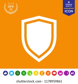 Shield, protection icon
