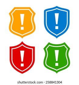 Shield protection icon