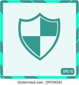 Shield protection icon