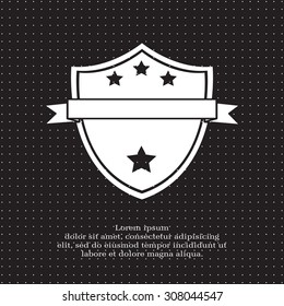 Shield protection icon