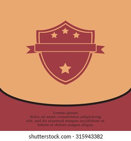 Shield protection icon