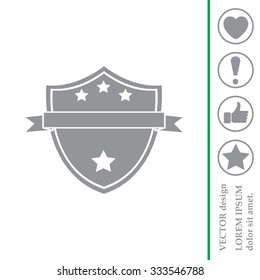 Shield protection icon