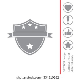 Shield protection icon