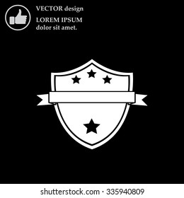 Shield protection icon