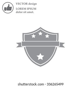 Shield protection icon