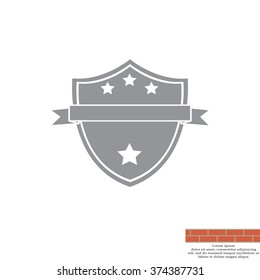 Shield protection icon