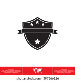 Shield protection icon