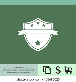 Shield protection icon