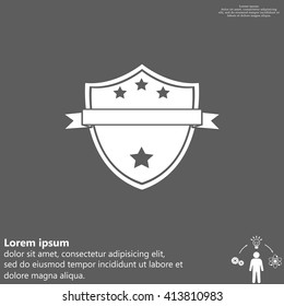 Shield protection icon
