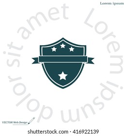 Shield protection icon