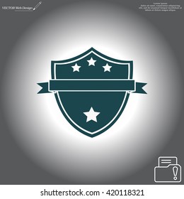 Shield protection icon