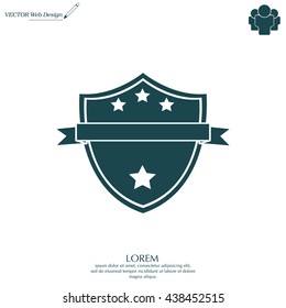 Shield protection icon