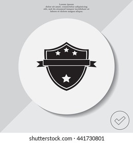 Shield protection icon