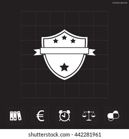 Shield protection icon