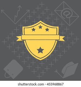 Shield protection icon