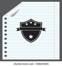 Shield protection icon