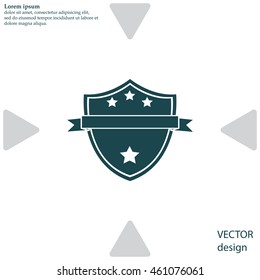Shield protection icon