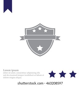 Shield protection icon