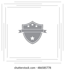 Shield protection icon