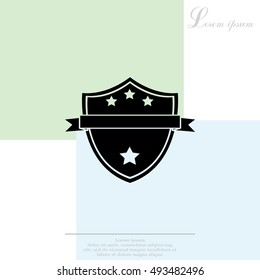 Shield protection icon