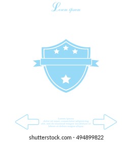 Shield protection icon