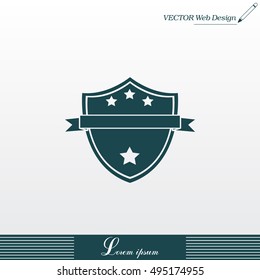 Shield protection icon