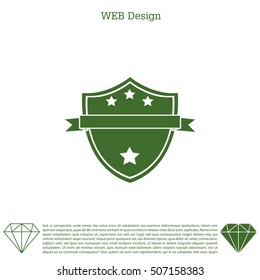 Shield protection icon