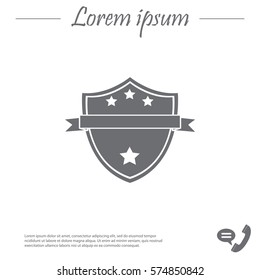 Shield protection icon