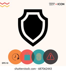 Shield - protection icon