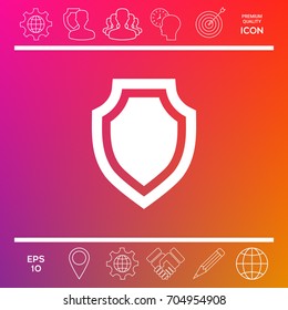 Shield - protection icon