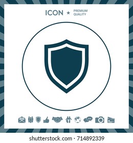 Shield. Protection icon