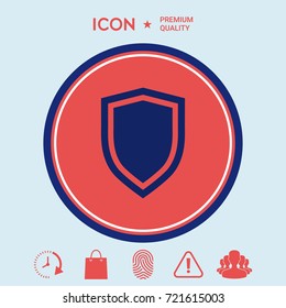 Shield, protection icon