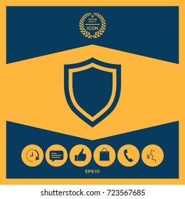 Shield. Protection icon