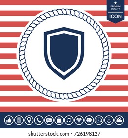 Shield, protection icon