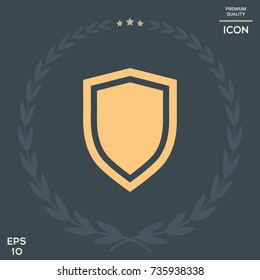 Shield, protection icon Shield, protection icon