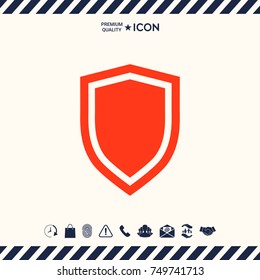 Shield, protection icon