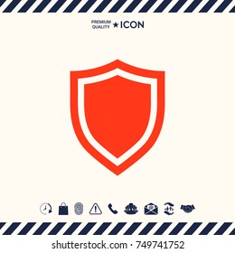 Shield. Protection icon