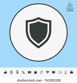 Shield. Protection icon