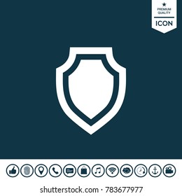 Shield - protection icon