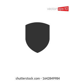 Shield Protection Icon Design Vector
