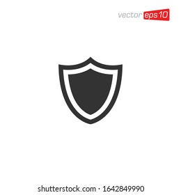 Shield Protection Icon Design Vector