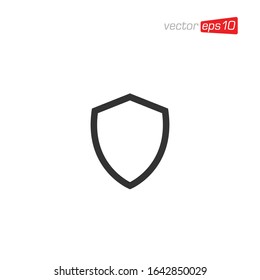 Shield Protection Icon Design Vector