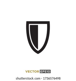 Shield Protection Icon Design Vector Illustration