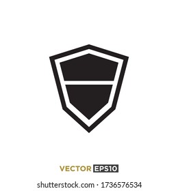 Shield Protection Icon Design Vector Illustration