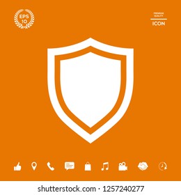 Shield. Protection icon. Graphic elements for your design