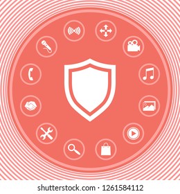 Shield. Protection icon. Graphic elements for your design