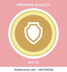 Shield - protection icon. Graphic elements for your design
